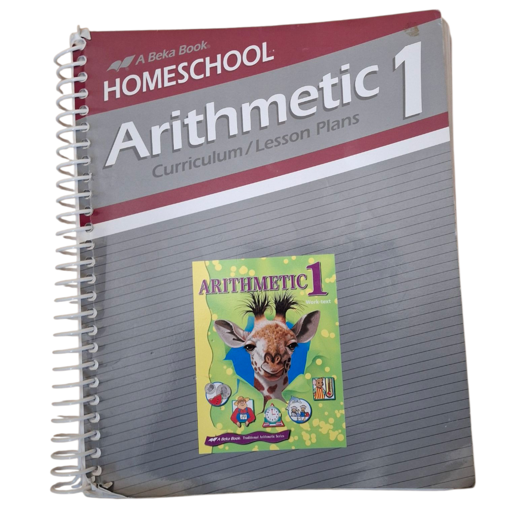 ABEKA Arithmetic 1 Teachers Manual Math 1 1st grade