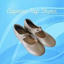 Capezio Girls Tap Shoes, Size 12