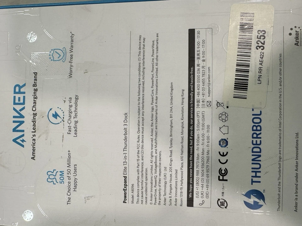 Anker Docking Station Powerexpand Elite 13-in-1 Thunderbolt 3 Dock - A8396141 - Image 2 of 4