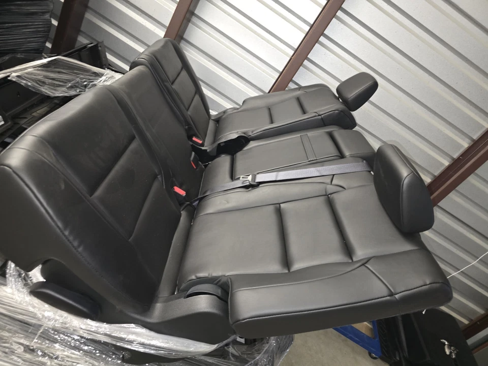 2011-2024 DODGE DURANGO ASSENTOS TRASEIROS 2ª segunda fila couro preto  - Imagem 2 de 3