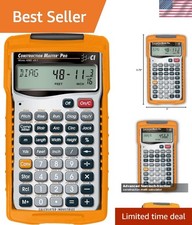 4065 Construction Master Pro Calculator: Accurate Advanced Math Solution for ...