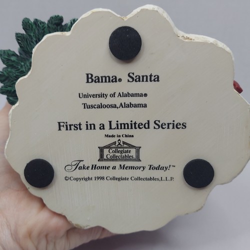 1998 BAMA Santa The University of Alabama Collegiate Collectibles 1st In Series - Picture 16 of 21