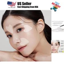 Anti-Wrinkle Patches Face Lifting with Hydrolyzed Collagen–Invisible Forehead...