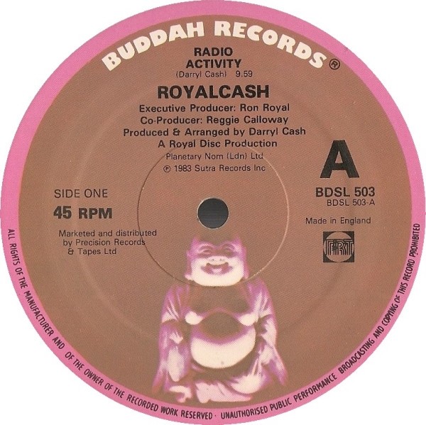 Royalcash - Radio Activity (12", Single) (Very Good Plus (VG+)) - 4075461835