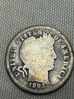 1893 Barber Dime, Better Date, 99c shipping