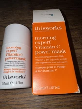 Morning Expert Vitamin C Power Mask by ThisWorks for Unisex - 1.8 oz Mask NEW