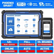 TOPDON Phoenix Smart UltraTopology Mapping  Vehicle Diagnostic Scanner Auto VIN 