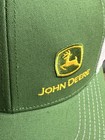 John Deere Trucker Hat Cap Adult Mesh Snapback Green and White Small Logo — photo 2