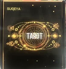 Sugeya 78 Black Tarot Kit with guide book
