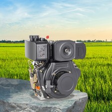 4-Takt 247CC 5PS Dieselmotor Luftkühlung Handstart Einzylinder Motor 4.05KW