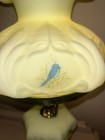 Three pc Fenton Hand-Painted Bird  Glass — photo 2