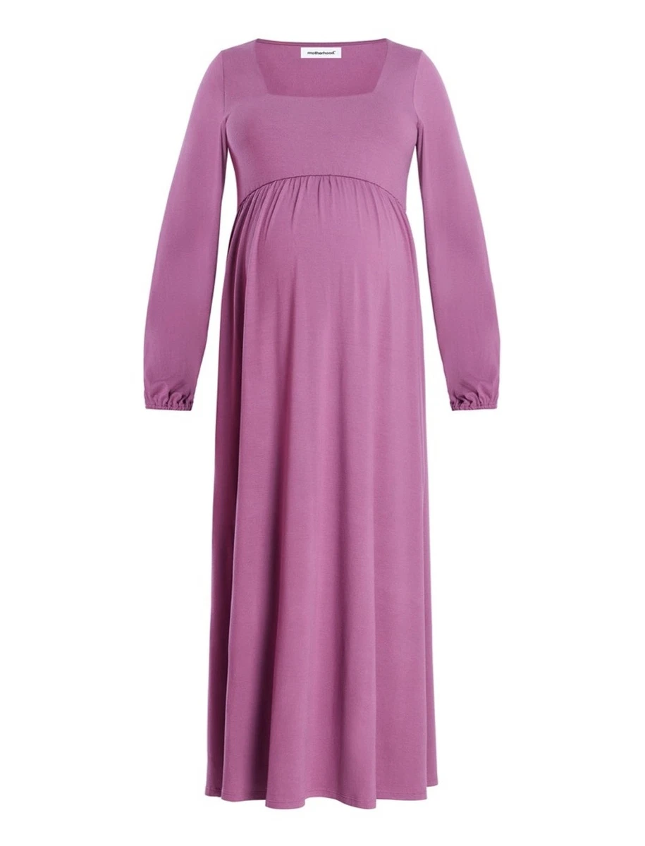 open lace back dress Ingrid & Isabel The Breeze Maternity Midi Dress