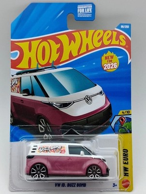 2026 HOT WHEELS 86/250 VW ID. BUZZ BOMB 4/10 HW: EURO 