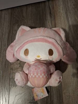 Sanrio My Melody FuRyu Plush Plüschtier Katze Katzenkostüm Ostern Ei Japan