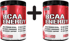 2 x EVLution Nutrition BCAA Energy, Fruit Punch - 288g (71,16 EUR/kg)