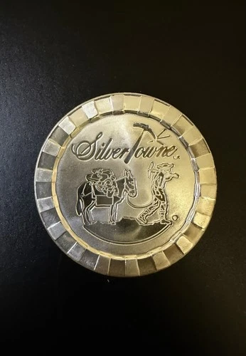 Silver Towne Miner And Mule Stacker 1 Troy Oz 999 Fine Silver Stacker Round