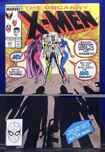 Uncanny X-Men #244 (1989) 1st Appearance of Jubilee - KEY ISSUE - NM-