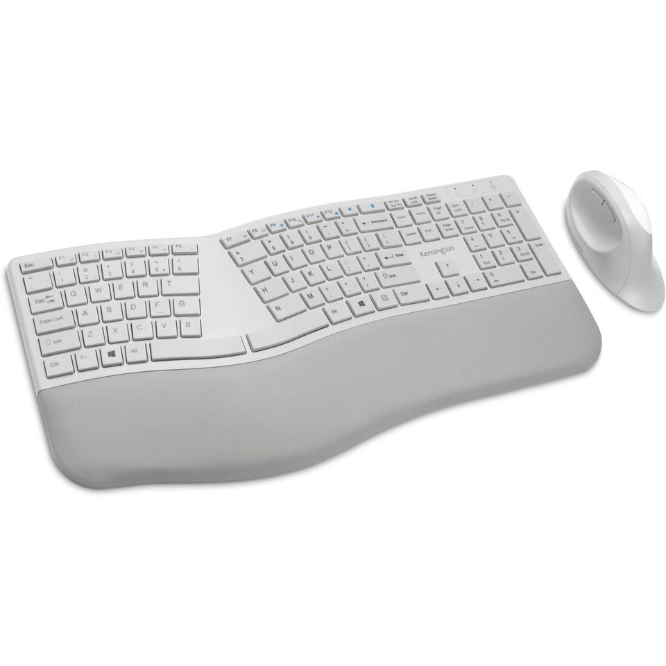 Kensington Pro Fit Ergo Wireless Keyboard and Mouse-Gray (K75407US) - Image 2 of 4