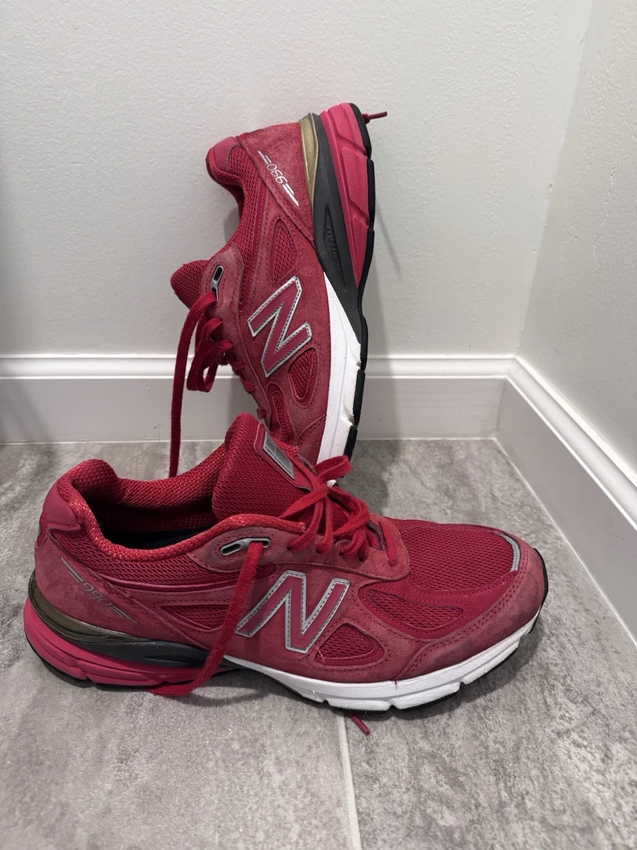 New Balance 990v4 Made in USA Red | eBay display picture 1