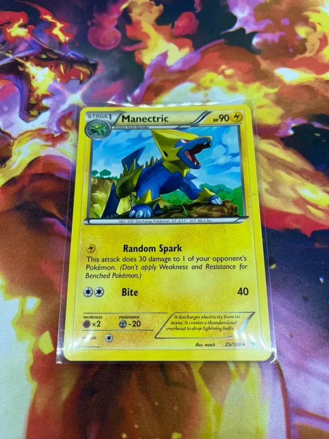 Manectric 25/108 Roaring Skies Regular LP-Lightly Played Pokémon TCG - Image 3 of 4