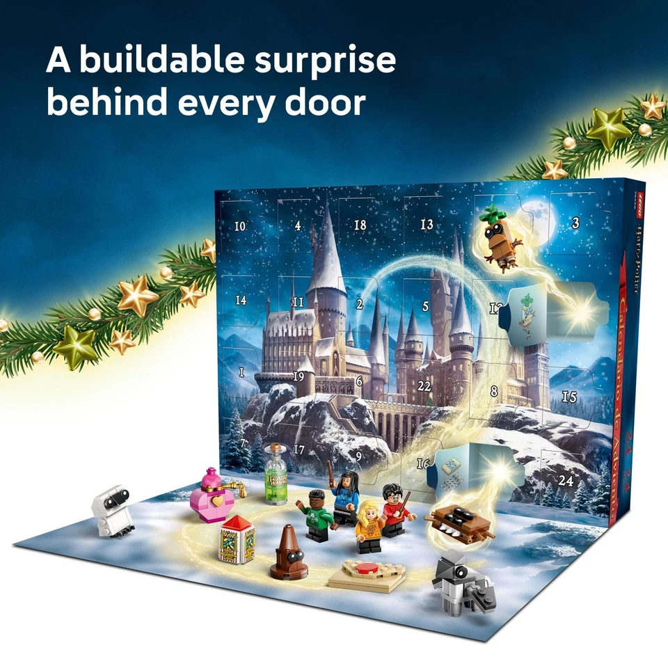 Lego Harry Potter Advent Calendar 2025 Kids Toy - Holiday Countdown for Boys & - Image 3 of 4