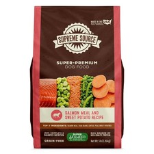 Grain-Free Salmon Meal  Sweet Potato Recipe Dry Dog Food, 5lb Bag