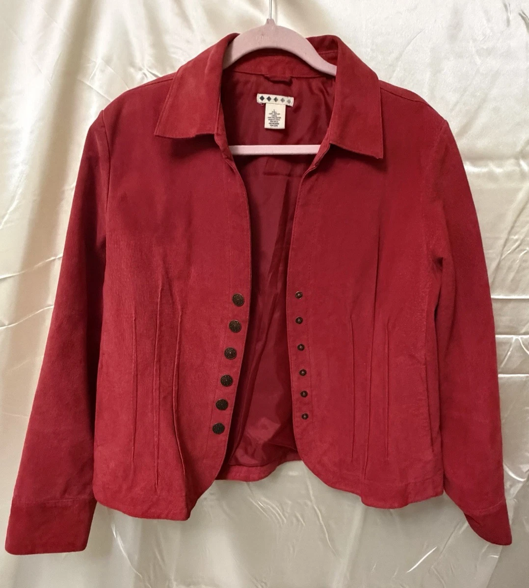 Live a Little Red Solid Coats, Jackets & Vests for Women for sale
