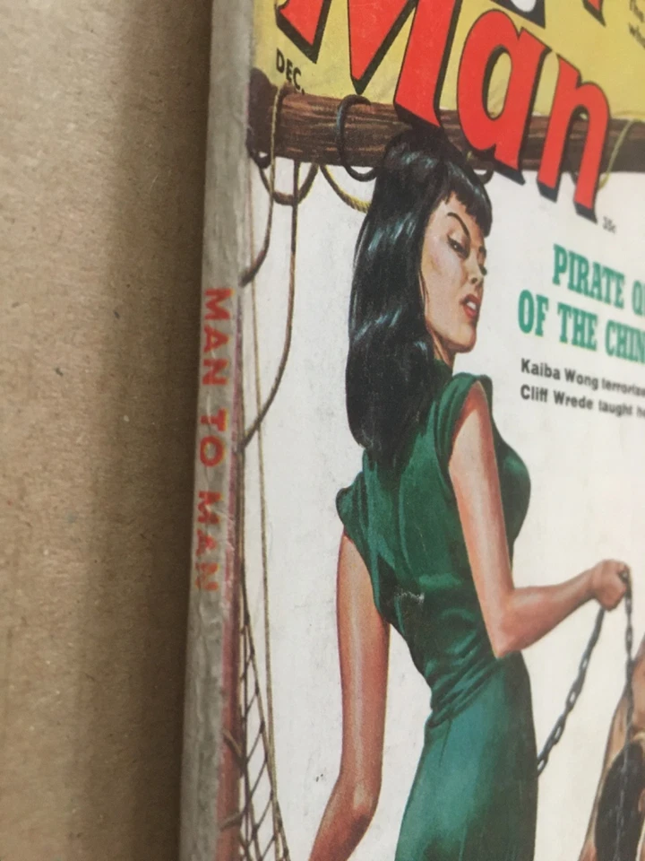 Man to Man Adult / Men magazine Adventure Pulp Pin up - Image 4 of 4