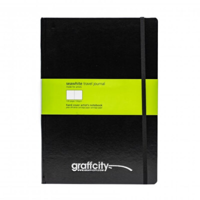 Graff-City Portrait Skizzenbuch (A4) 128 Blatt 130 g/m² alle Medien Patronenpapier