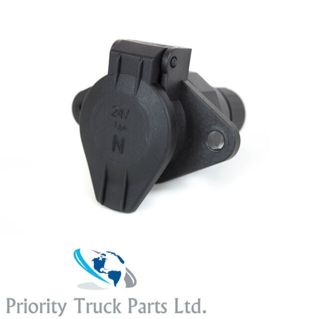 Truck Trailer Electrical Susie Coil Socket - Type N - 7 Pin - 24V Truck Trailer Electrical Susie Coil Socket - Type N - 7 Pin - 24V