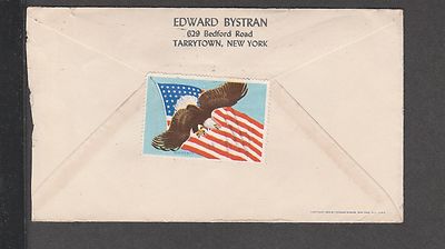 KAPPYSSTAMPS KS1691 POSTAL HISTORY SC# 905 WIN THE WAR PATRIOTIC