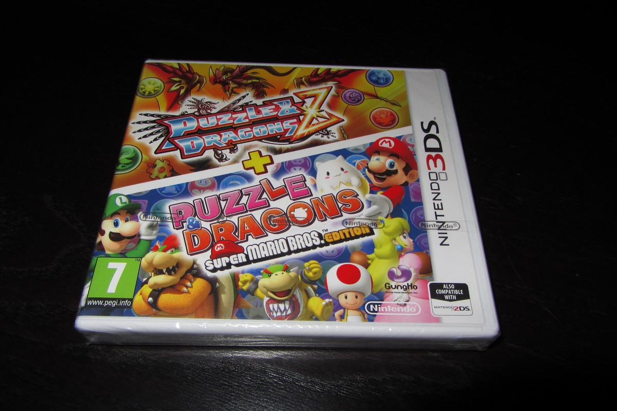 PUZZLE & DRAGONS Z + SUPER MARIO BROS EDITION NINTENDO 3DS PAL NEW