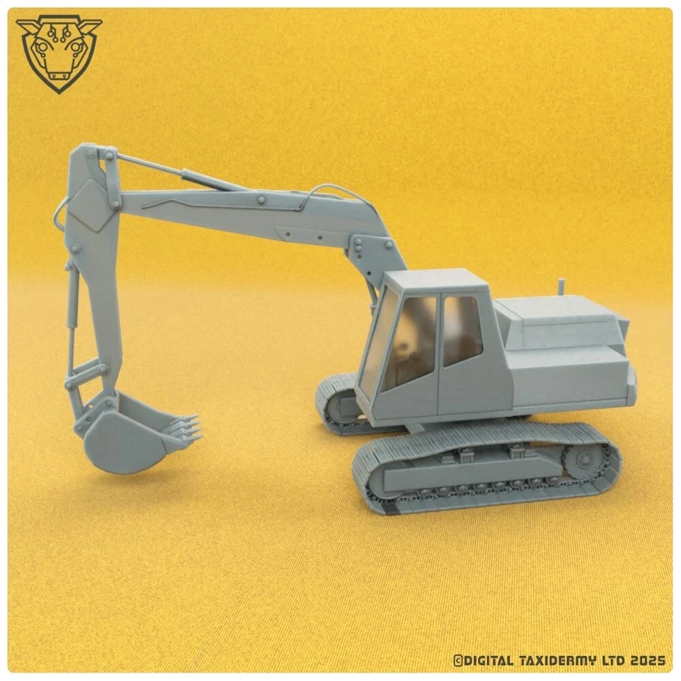 Priestman Mustang 120 scale model. British vintage excavator plant machinery - Image 4 of 4
