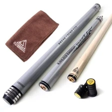 CUESOUL FIRE Break Jump Cue Stick 19oz 13mm Tip-Grey Break Jump Cue Grey