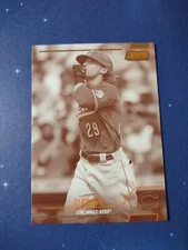 2022 Topps Stadium Club TJ Freidl sepia parallel SP#240 Cincinnati Reds