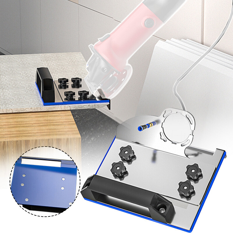 100 Type Angle Grinder Stand Holder Ceramic Tile 45° Chamfer Chamfering Cutting