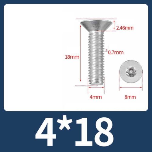 Countersunk Security Bolts A2 Stainless Steel Torx Vandal Proof Screws DIN 965 - Picture 27 of 67