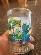 Welch's Vintage Dragon Tales Jelly Jar Drinking Glass / Making Music