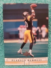 2001 UPPER DECK PLAXICO BURRESS #132 PITTSBURGH STEELERS