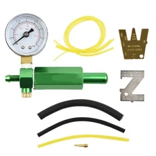 Carb Carburetor Leak Detector Pressure Test Gauge Kit For Walbro57-21 57-21-1