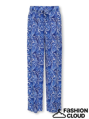 15350061 Kids Only Mädchen Hose Palazzo-Stil blau ecru NEU 140 - 164