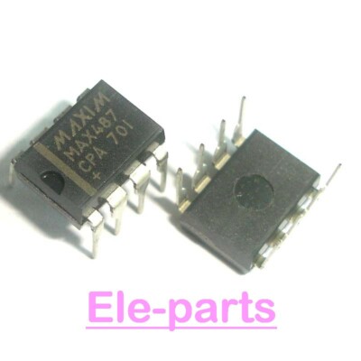 10 PCS MAX487CPA DIP-8 MAX487 RS-485/RS-422 Transceivers Integrated Circuits