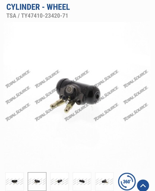 Toyota Forklift Wheel Cylinder 474102342071 eBay