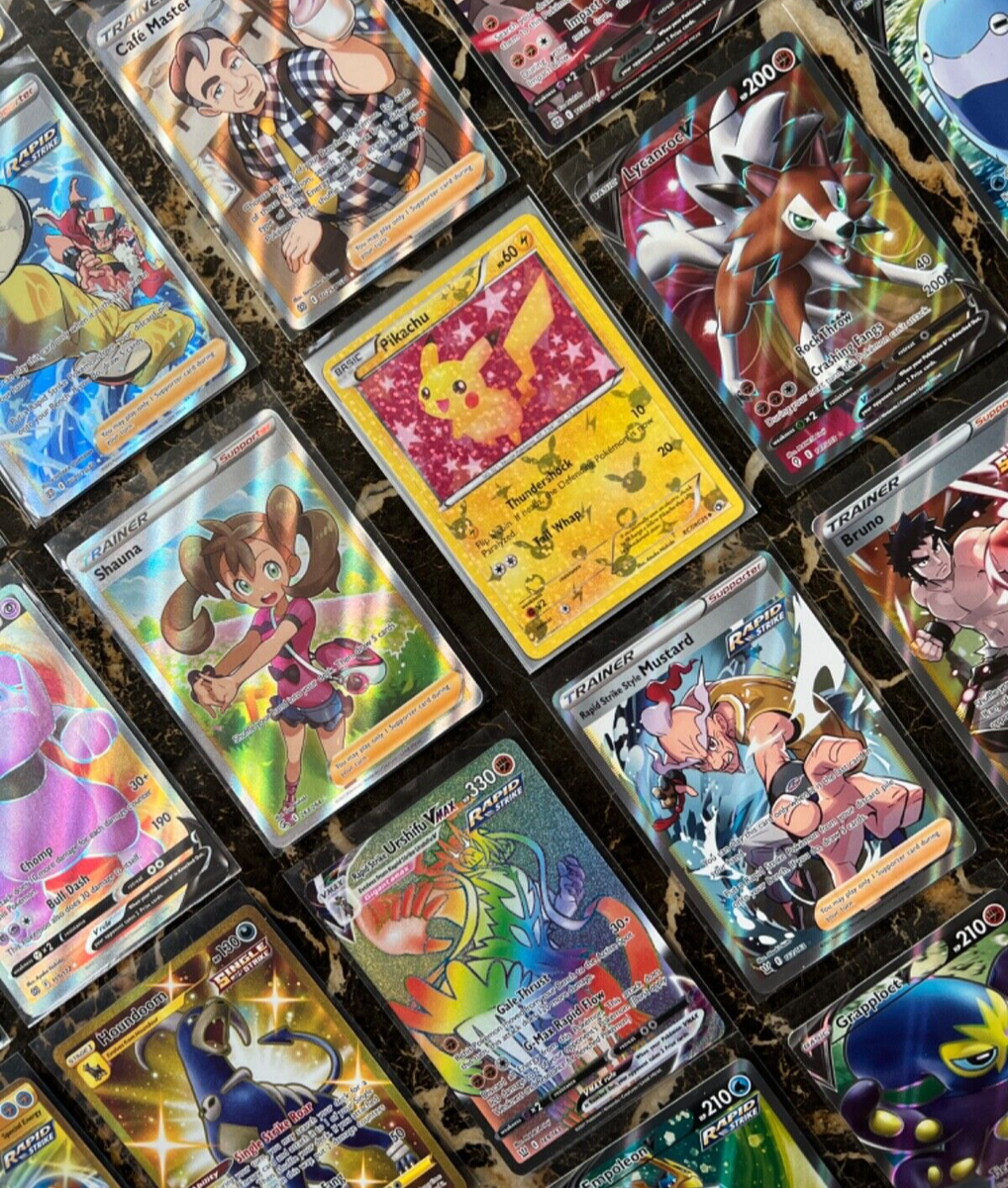 Pokemon 10 Card Set! Ultra Rare EX GX V 100% Authentic Cards