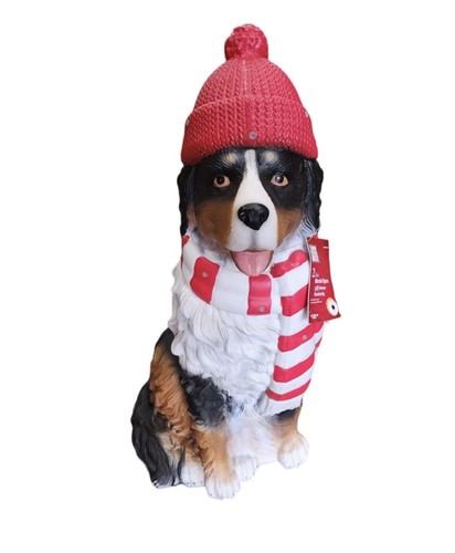 HOME DEPOT 2023 BLOW MOLD LED 2.5 FT BERNESE MOUNTAIN DOG BATTERY TIMER NEW