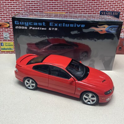 1/18 GMP GUYCAST 2006 Pontiac GTO Torrid Red With Black Interior