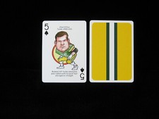Chad Clifton Green Bay Packers "5 of Spades" Hero Decks Playing Card