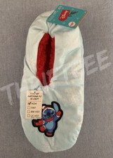 NWT Women Lilo  Stitch Slipper Socks Snuggle Toes Disney Christmas Winter Santa