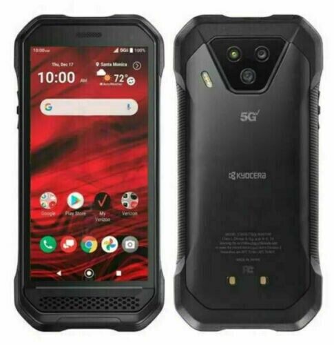 Kyocera DuraForce Ultra 5G Rugged 128GB -Black (Verizon & GSM UNLOCKED) - Picture 1 of 5