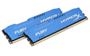 Модуль памяти 2x ddr3 4gb sdram kingston hyperx fury hx316c10fk2/8 (pc12800, 1600mhz, cl10) (740617230444)